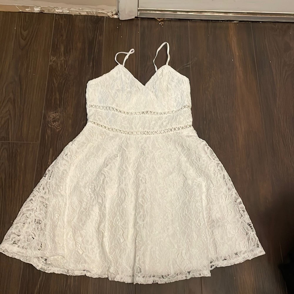 White dress